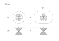 Scopri il tavolino moderno Ariel di Tonin Casa, ora a prezzo scontato! Una soluzione di design unica per la tua casa.