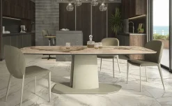Scopri il Tavolo Aviator Cattelan Italia in offerta outlet! Marmo sagomato, keramik lift.