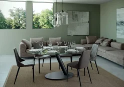 Scopri il Tavolo in Ceramica Ovale One Ozzio a prezzo scontato!