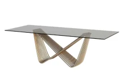 Scopri il Tavolo in Vetro Rettangolare Tenso Tonin Casa a prezzo scontato! Acquista ora!