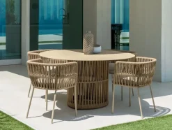 Scopri il Tavolo Modello Cliff da Giardino Talenti! Offerta Outlet: diametro 140 cm. Acquista ora!