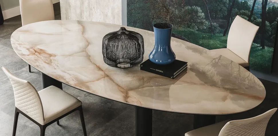 Scopri il tavolo Roll Keramik di Cattelan Italia in offerta outlet!