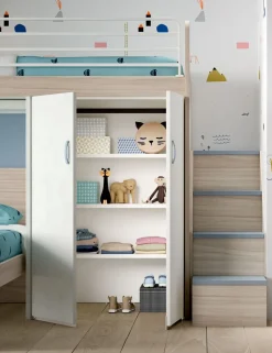 Scopri la Cameretta Fantasy 157 Zg di Zg Mobili. Laminato opaco in offerta outlet. Un'occasione imperdibile!