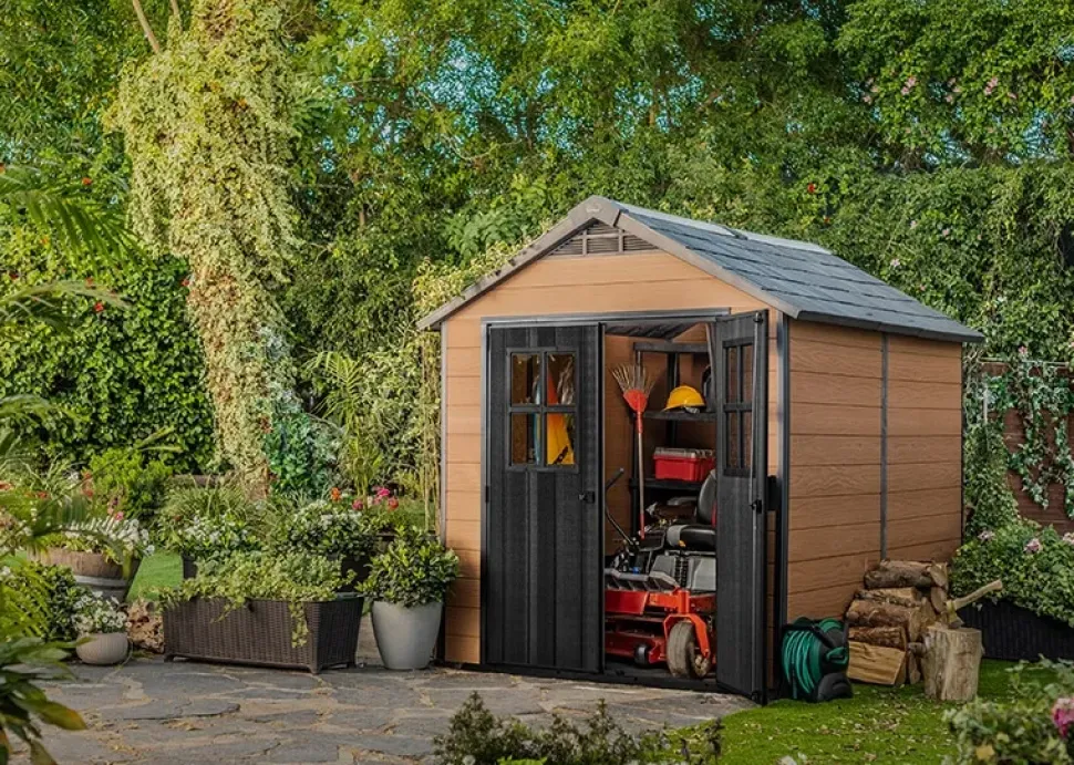 Scopri la Casetta Newton 759 Keter scontata! Ottima per l'esterno.