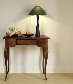 Scopri la consolle Consolle con cassetto versione noce in promo-sconto del 40% Artigiani veneti in offerta