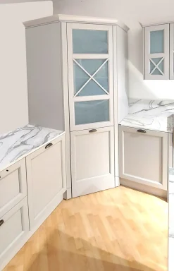 Scopri la cucina ad angolo Febal Shabby con uno sconto!