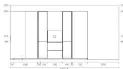 Scopri la cucina Atelier moderna in altri colori con penisola Aster scontata del 60%!