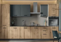 Scopri la cucina lineare moderna Arrex Composizione 345-02 a prezzo scontato!