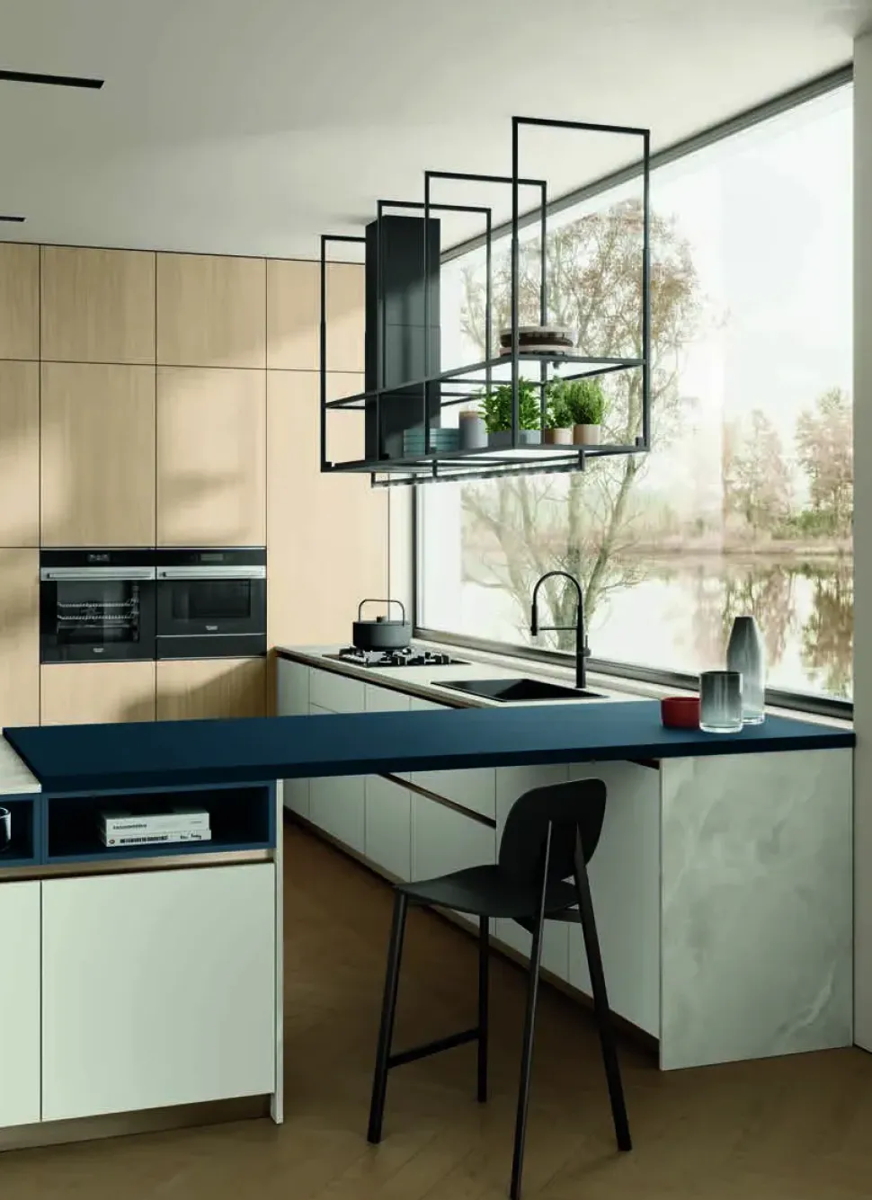 Scopri la cucina Lungomare compo 10 di Colombini casa in OFFERTA OUTLET