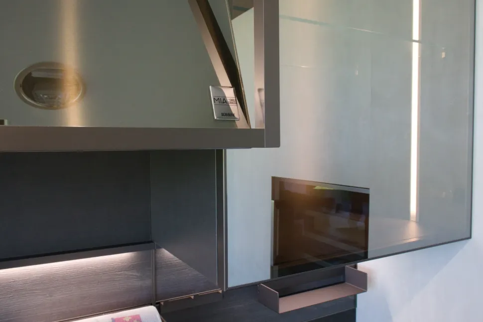 Scopri la cucina Mia di Scavolini a prezzo scontato! Design lineare.