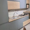 Scopri la cucina moderna rovere chiaro Net a 3400€! New Kelly lineare, un'occasione!
