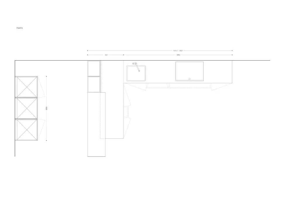 Scopri la cucina moderna ad angolo Linea Composit! Stile e praticità per la tua casa.