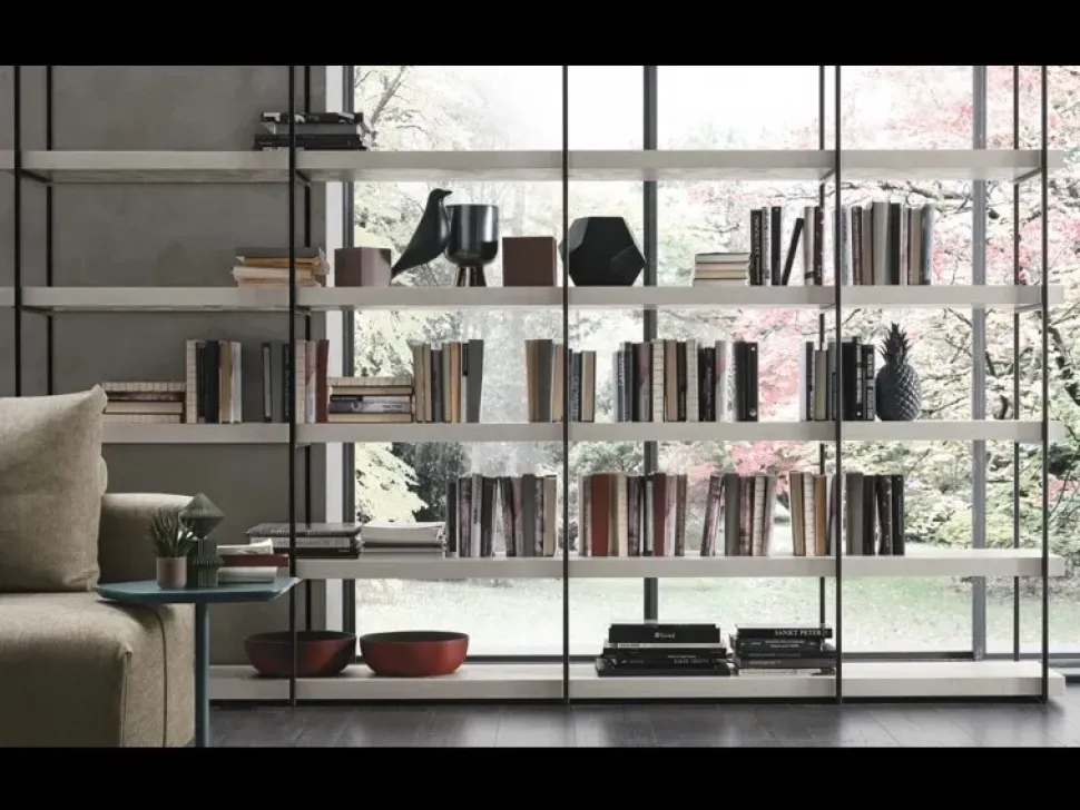 Scopri la libreria Tomasella in laminato materico scontata -23%! A102 è qui!