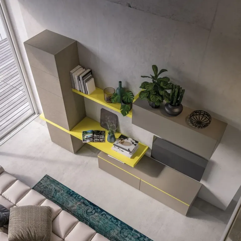 Scopri la Parete attrezzata Light collection day Orme! Stile moderno a prezzo scontato!