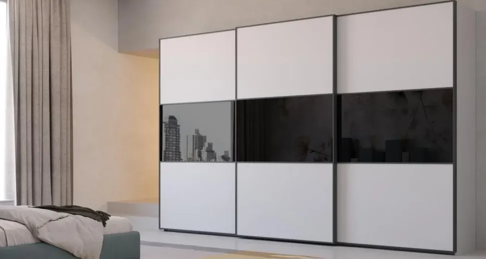 Scopri l'armadio moderno Giessegi con sconto imperdibile!