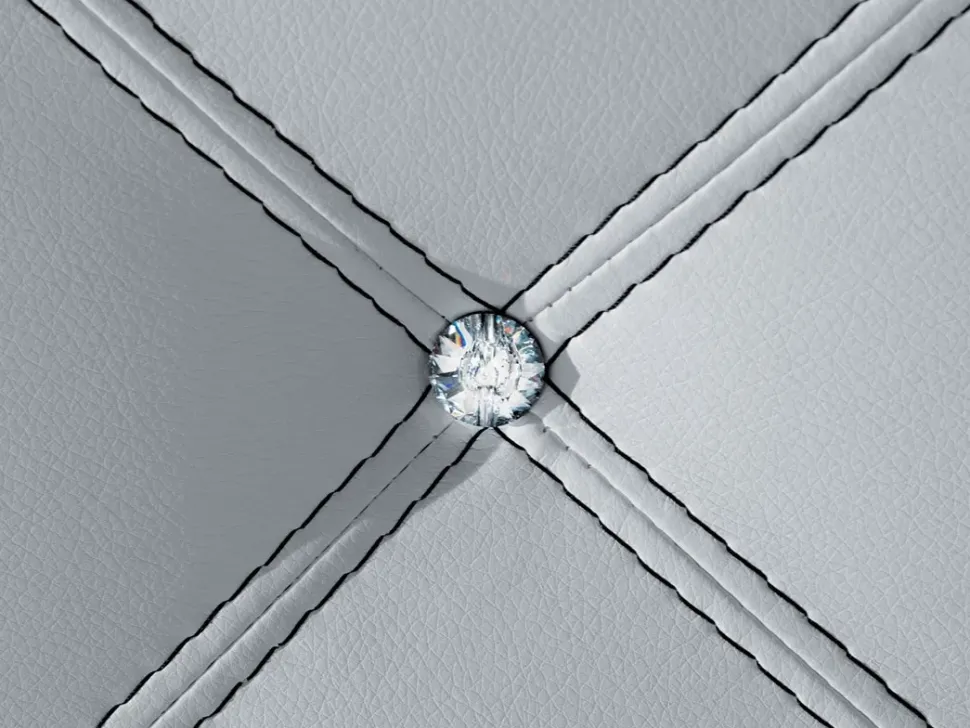 Scopri lo sconto del 33% sull'elegante letto Crystal di Artigianale.