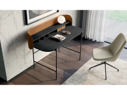 Scrivania direzionale in pelle Supernova * a marchio Dall'agnese con forte sconto