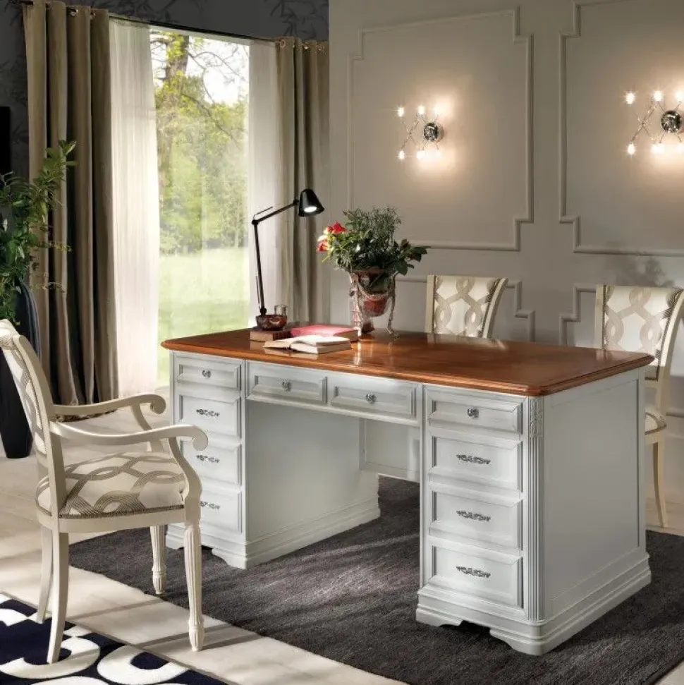 Scrivania direzionale in legno 616 a marchio Artigianale a prezzi convenienti