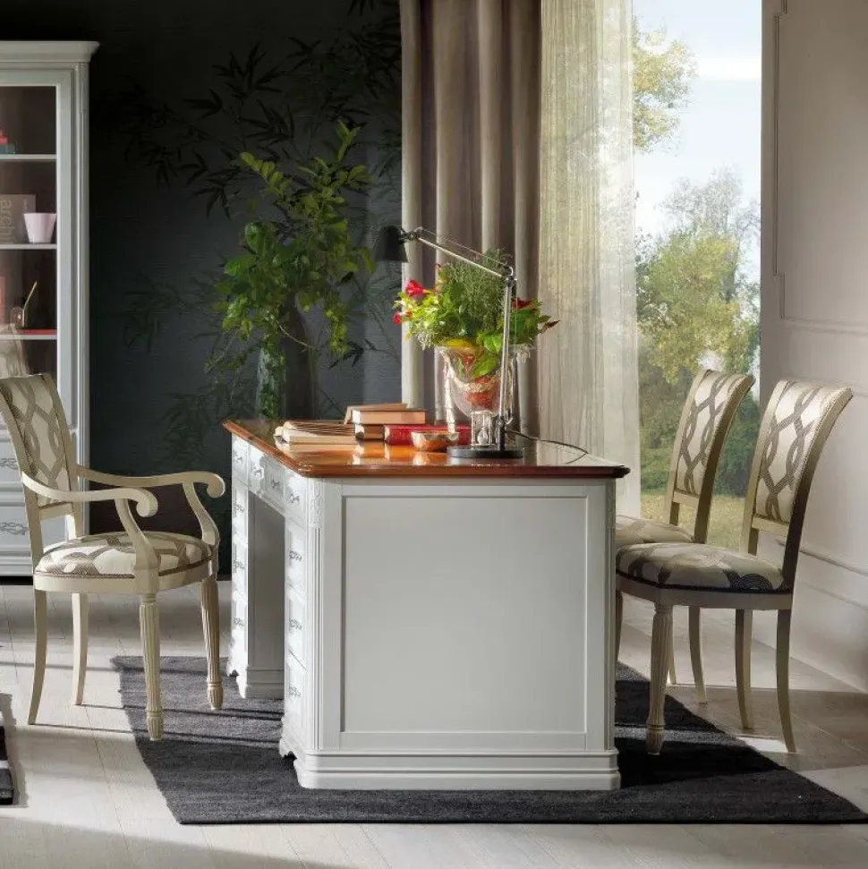 Scrivania direzionale in legno 616 a marchio Artigianale a prezzi convenienti