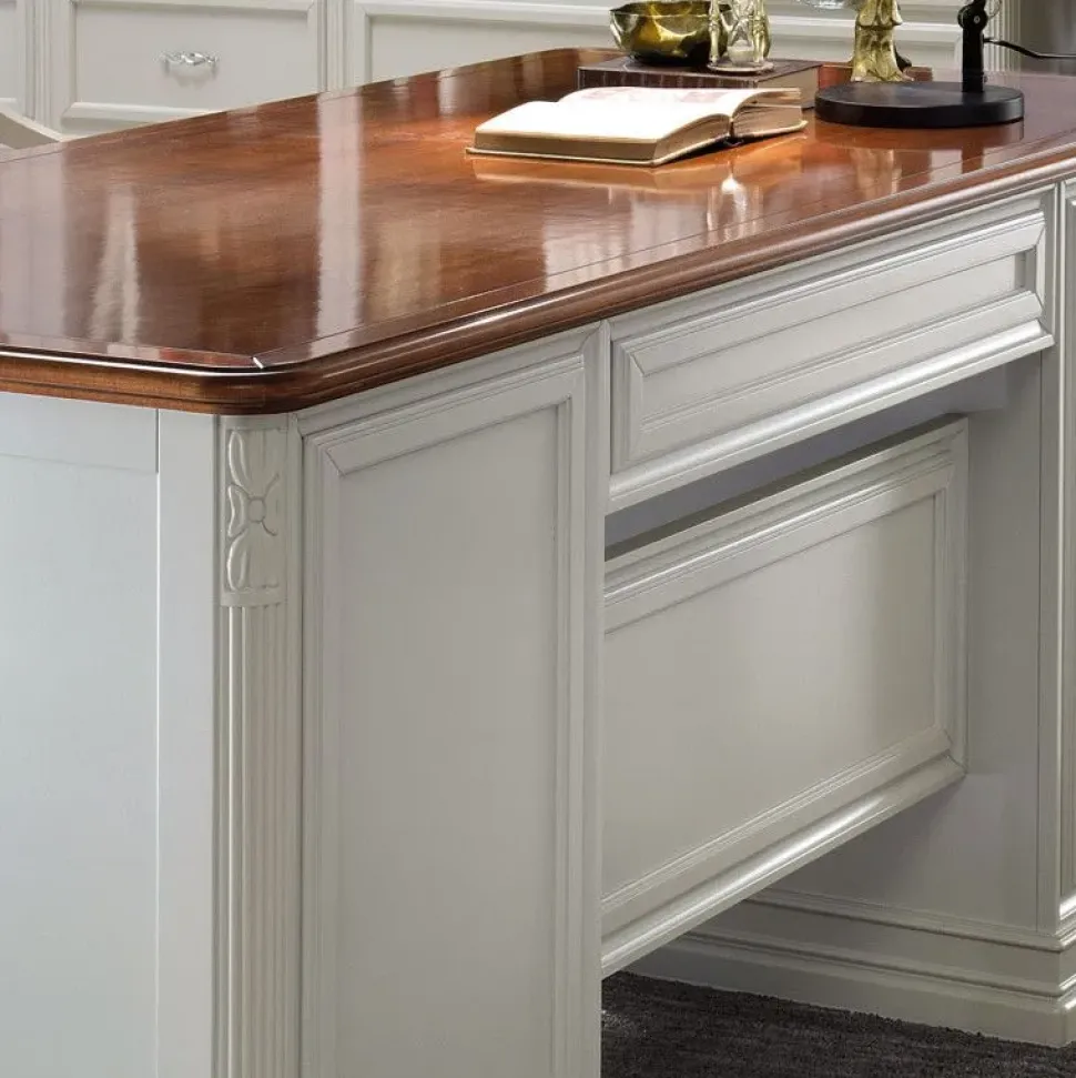 Scrivania direzionale in legno 616 a marchio Artigianale a prezzi convenienti