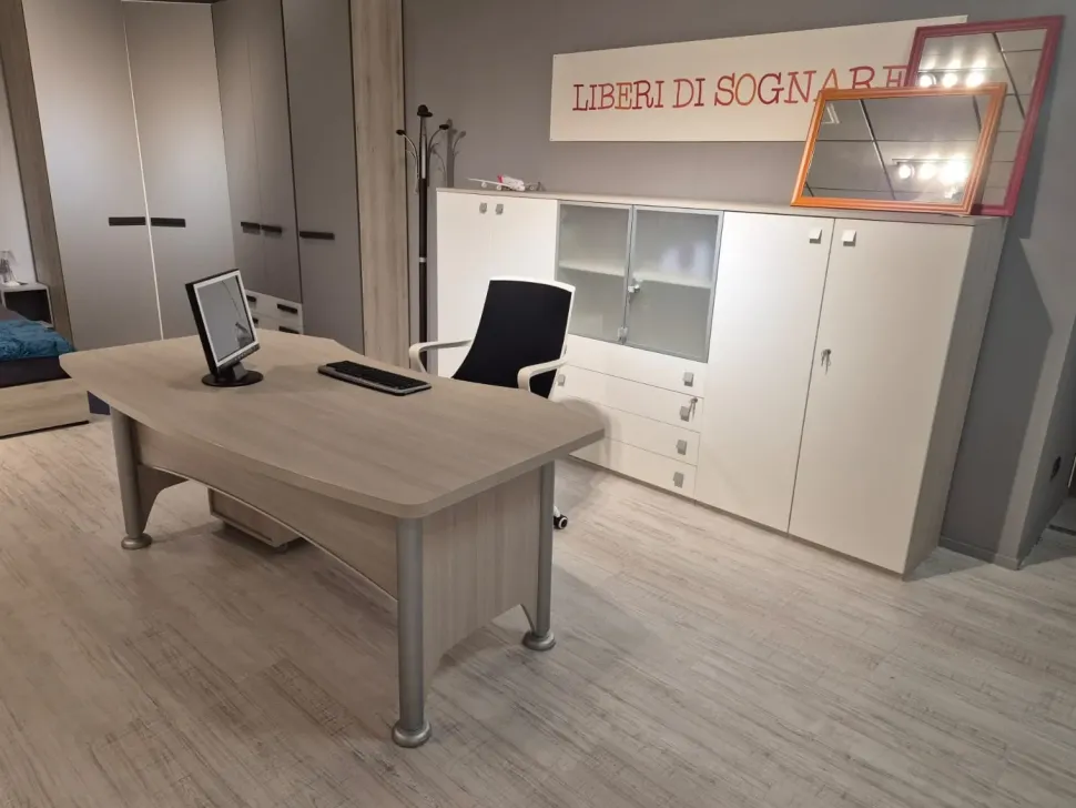 Scrivania direzionale in altro Kronos a marchio Zg mobili a prezzi convenienti