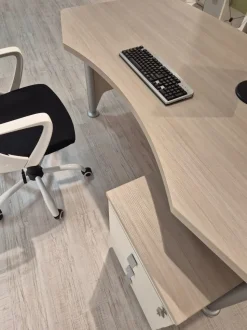 Scrivania direzionale in altro Kronos a marchio Zg mobili a prezzi convenienti