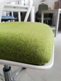 Scrivania direzionale in legno Andrea - postazione home officecon sedia a marchio Las mobili a prezzi convenienti