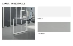 Scrivania direzionale modello Ufficio completo stratos Flycom in OFFERTA OUTLET