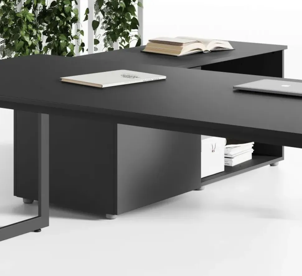 Scrivania direzionale modello 5th element - ufficio completo con mobili Las mobili in OFFERTA OUTLET