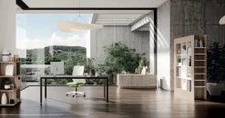 Scrivania direzionale Scrivania direzionale eos con mobili in vetro Flycom a prezzo scontato