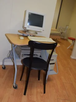 Scrivania in metallo Postazione Battistella con forte sconto