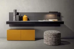 Scrivania operativa in legno Ala a marchio Pianca a prezzi convenienti