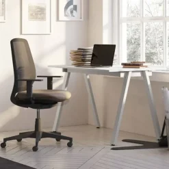 Scrivania operativa in legno Las postazione home office paolo a marchio Las mobili a prezzi outlet