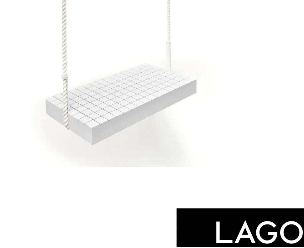 Sedia a dondolo Altalena softswing di Lago a prezzo scontato