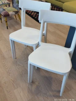 Sedia Bianca di Colombini casa in OFFERTA OUTLET -50%