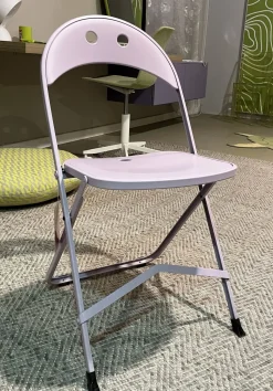 Sedia Birba da cucina realizzata in metallo scontata del 56%