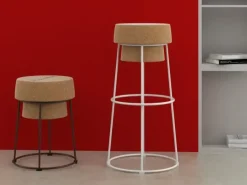 Sedia Bouchon da cucina realizzata in metallo scontata del 30%