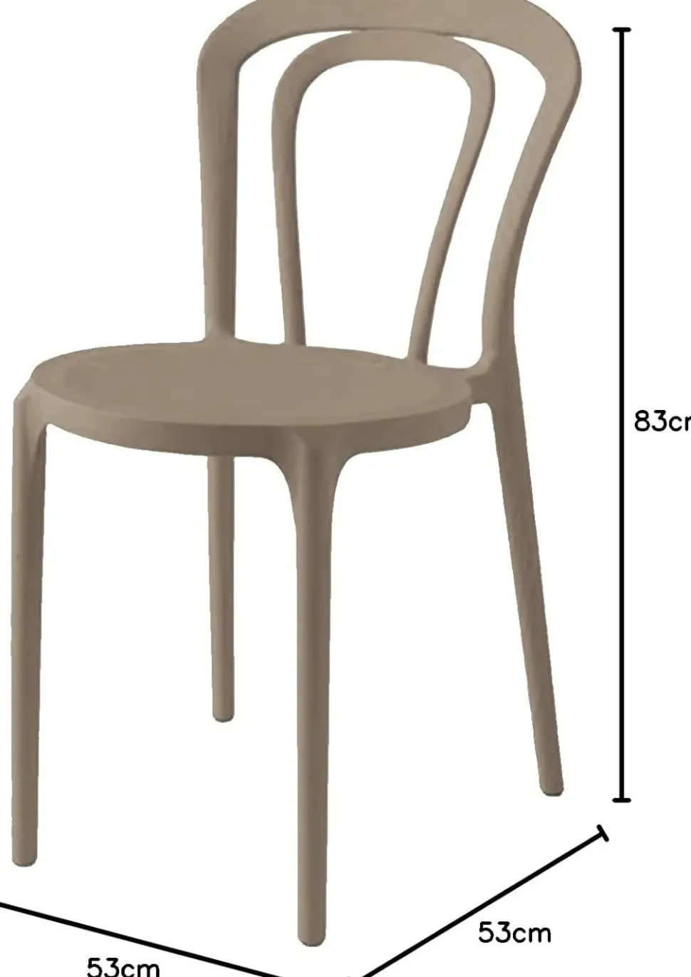 Sedia Caffe' di Connubia: richiedi il prezzo riservato