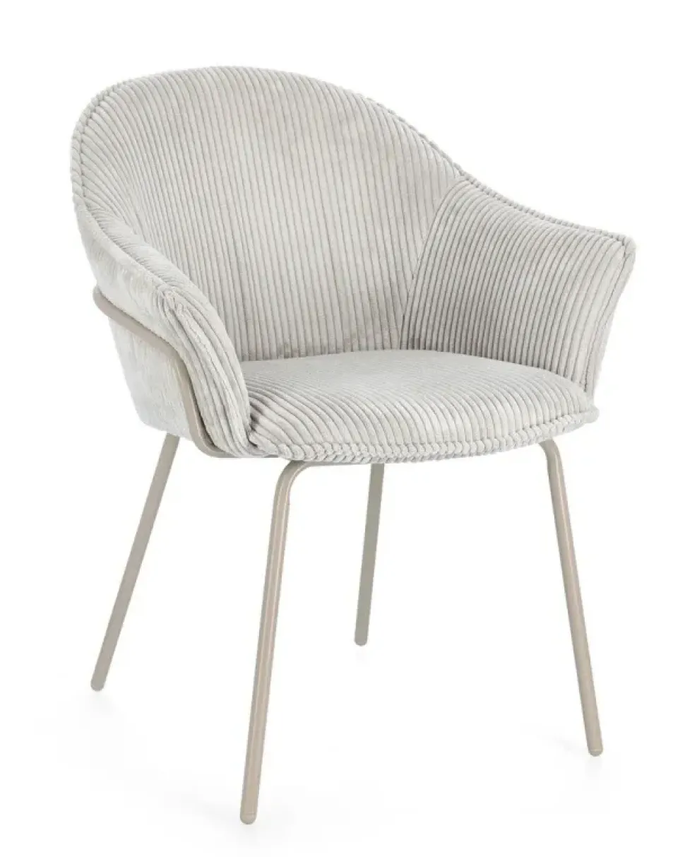 Sedia con braccioli Cassidy di Bizzotto a prezzo scontato