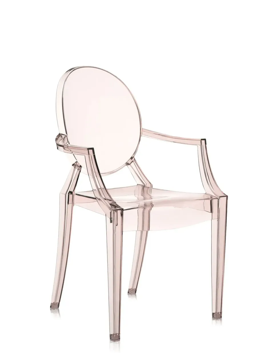 Sedia con braccioli Louis ghost di Kartell in Offerta Outlet