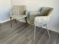 Sedia con braccioli Rhonda Cattelan italia a prezzo Outlet