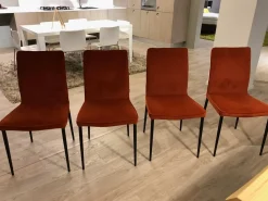 Sedia con schienale alto Nata di Bontempi a prezzo scontato