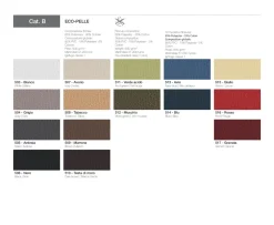 Sedia con schienale alto Hello di Las mobili in Offerta Outlet