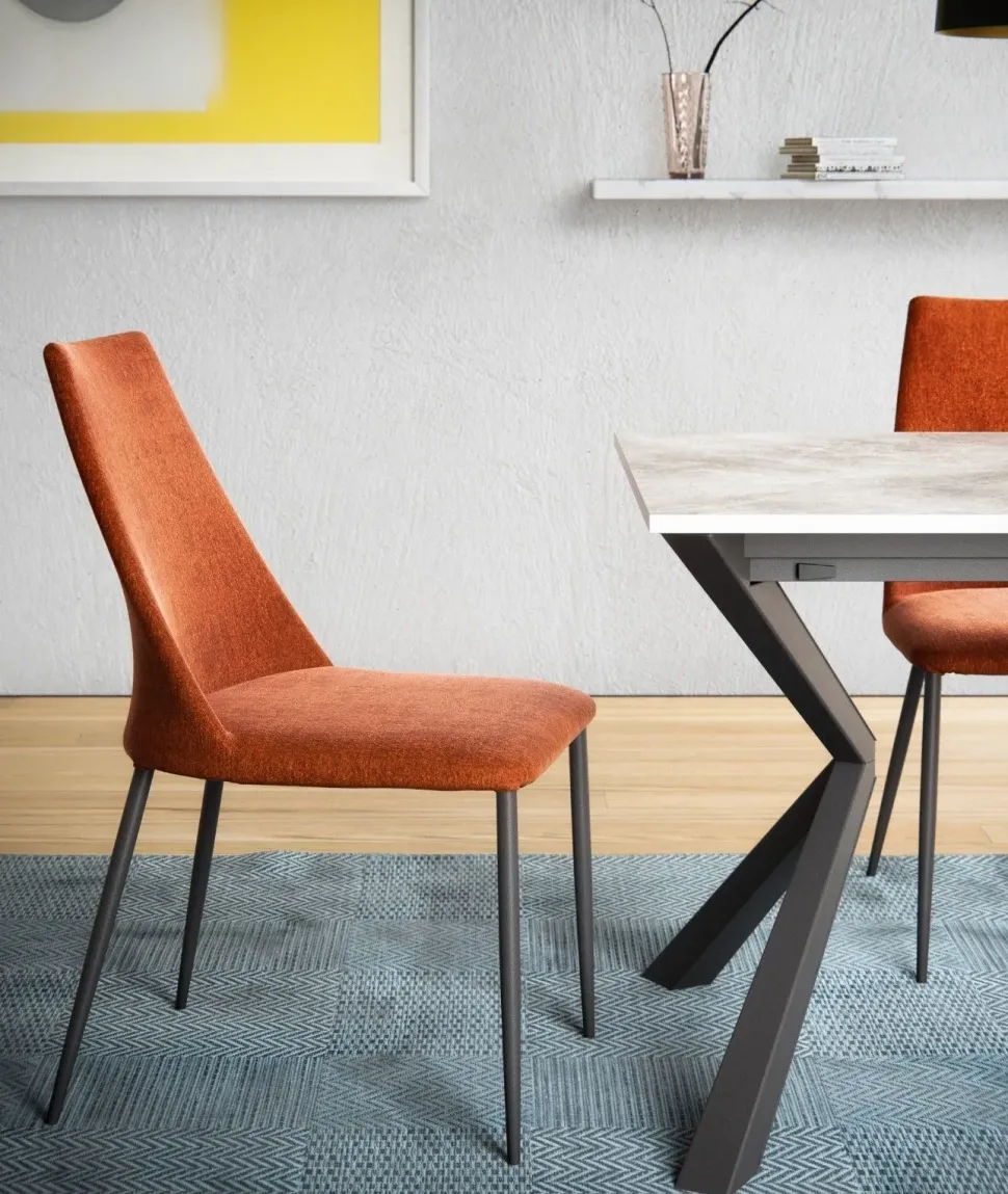 Sedia con schienale alto Angie * di Ambianceitalia a prezzo scontato