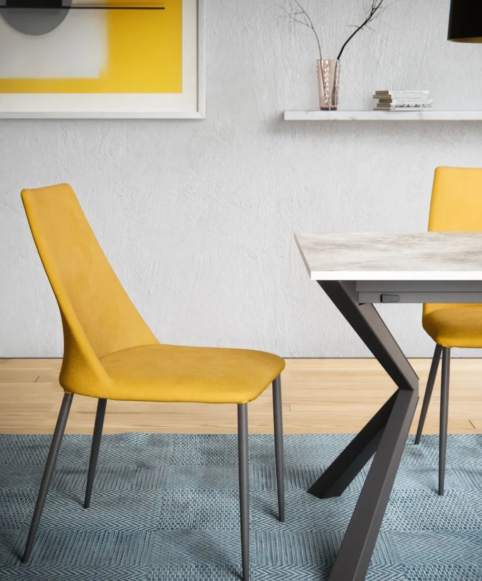 Sedia con schienale alto Angie * di Ambianceitalia a prezzo scontato