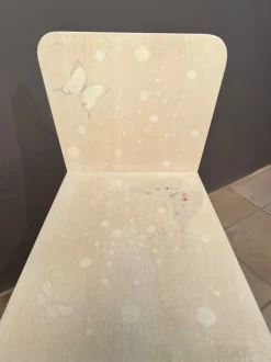 Sedia con schienale basso Mm 512 di Marchetti a prezzo scontato