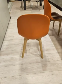 Sedia da cucina realizzata in legno Sedie connubia modello academy di Connubia