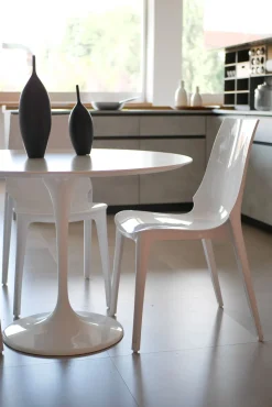 Sedia da cucina realizzata in plastica Valery di Scab