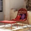 Sedia da giardino Lounge armchair + pouf collezione panama talenti talenti  Talenti con forte sconto