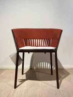 Sedia da giardino Poltroncina ria  intreccio completo Collezione esclusiva con forte sconto